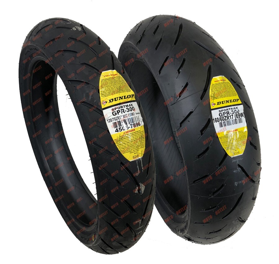 Dunlop Sportmax 160/60ZR17 120/70ZR17 Front Rear Motorcycle Tires