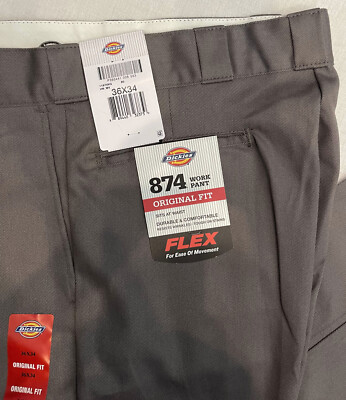 Dickies Mens Flex Original Fit Durable & Comfortable 874 Work