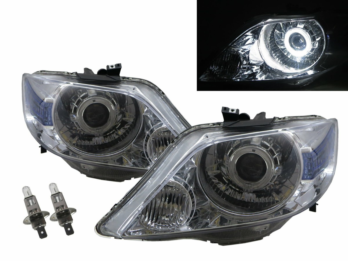 City ZX MK4 06-08 4D Guide LED Angel-Eye Projector Headlight CH