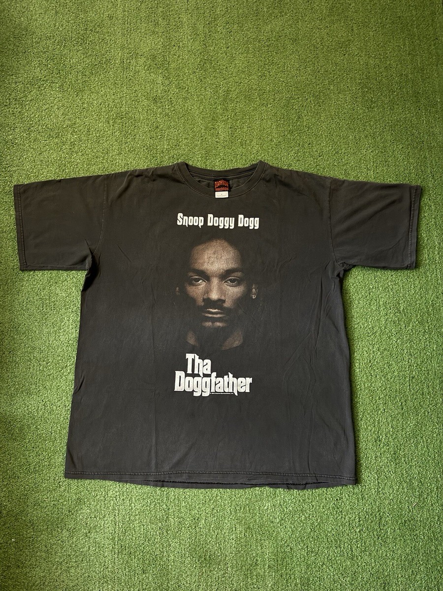 Vintage Snoop Dogg Tha Doggfather Big Face Music Rap Shirt 2005