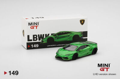 MINI GT 149 LB WORKS Lamborghini Huracán ver. 2 Green LHD | eBay
