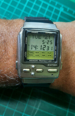 Rare Vintage (1995) Casio Data Bank Hotbiz Db-2100 Japan C HOTBIZ