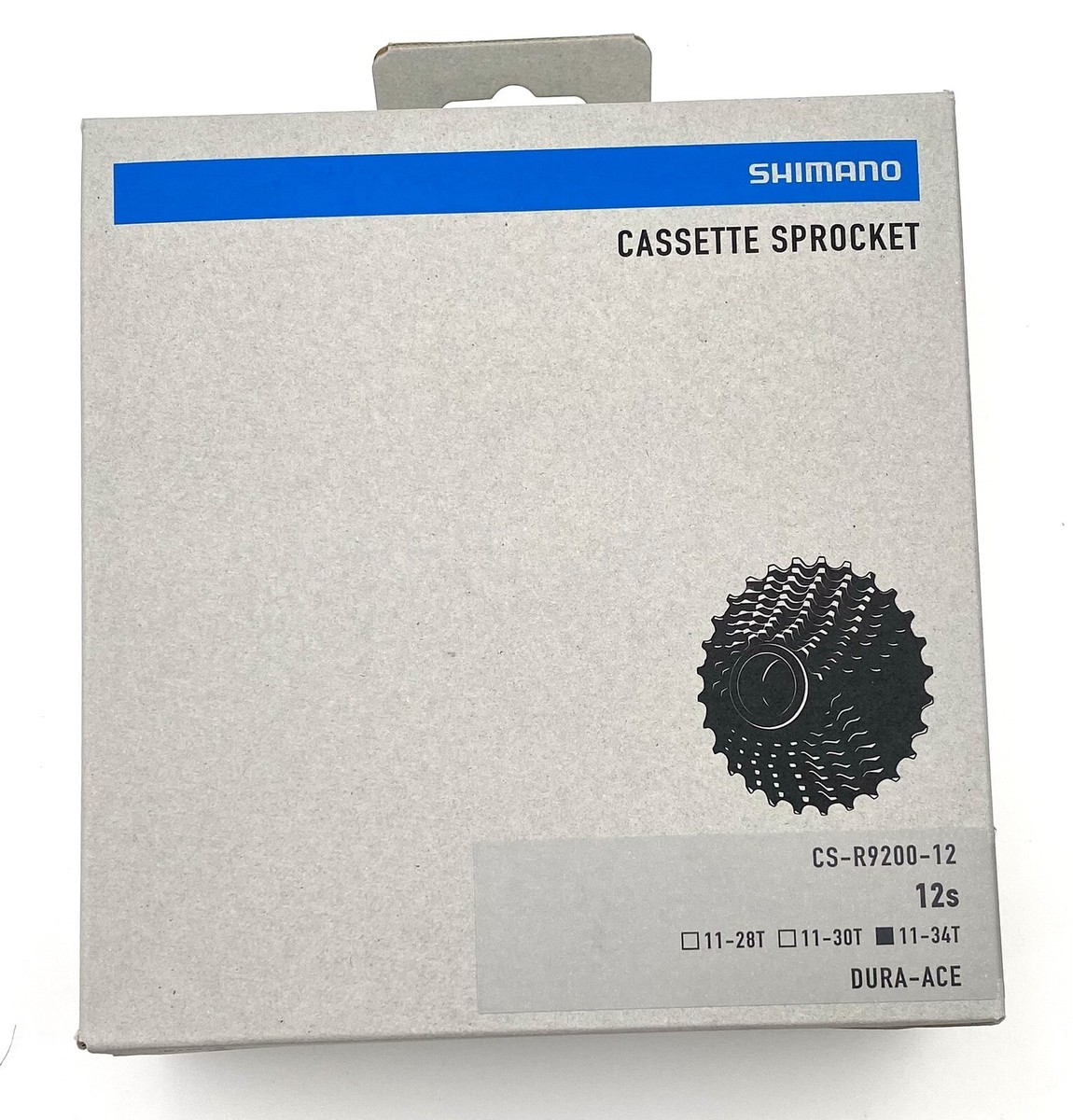 Shimano DURA-ACE CS-R9200 Cassette Sprocket 11-34T CS-R9200-12