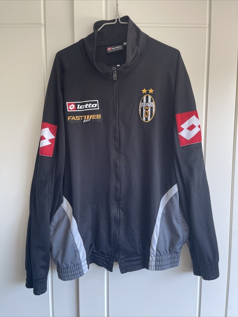 Original Vintage Lotto Juventus 2002/2004 Track Zip Jacket Jumper