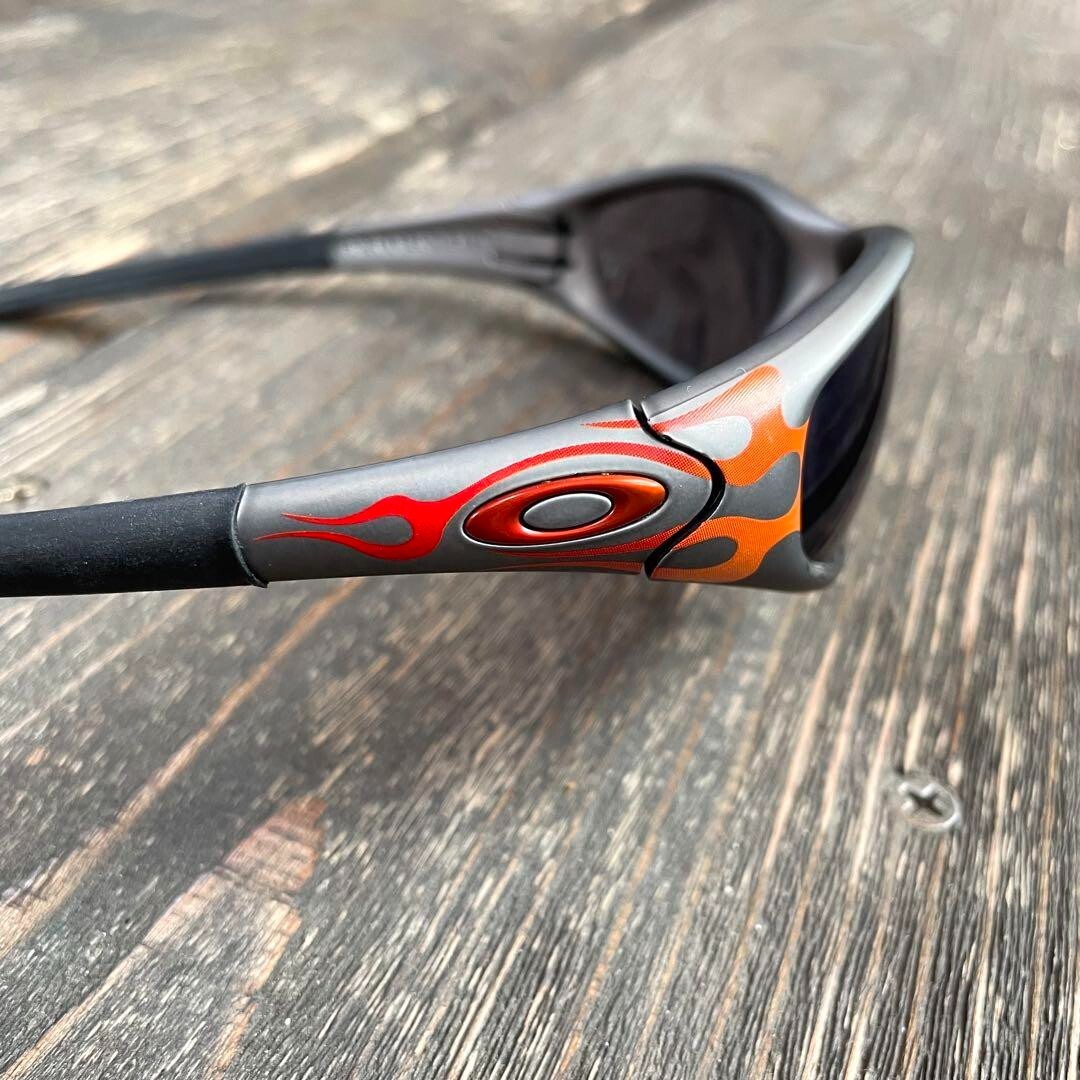 Oakley Fire Straight Jacket Fire Flame Sunglasses Made in USA | eBay