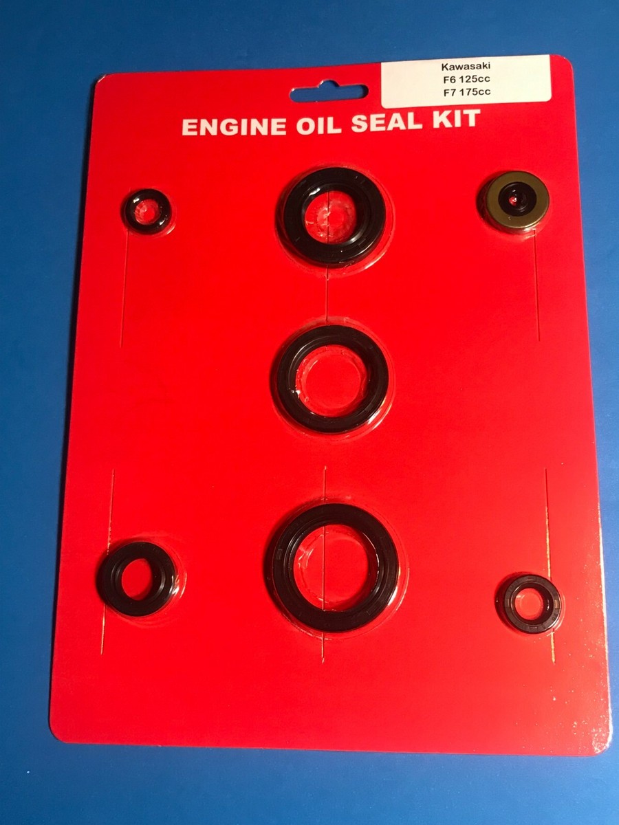 Kawasaki F6 F7 Oil Seal Kit 125 175 Engine Crank 1971 1972 1973