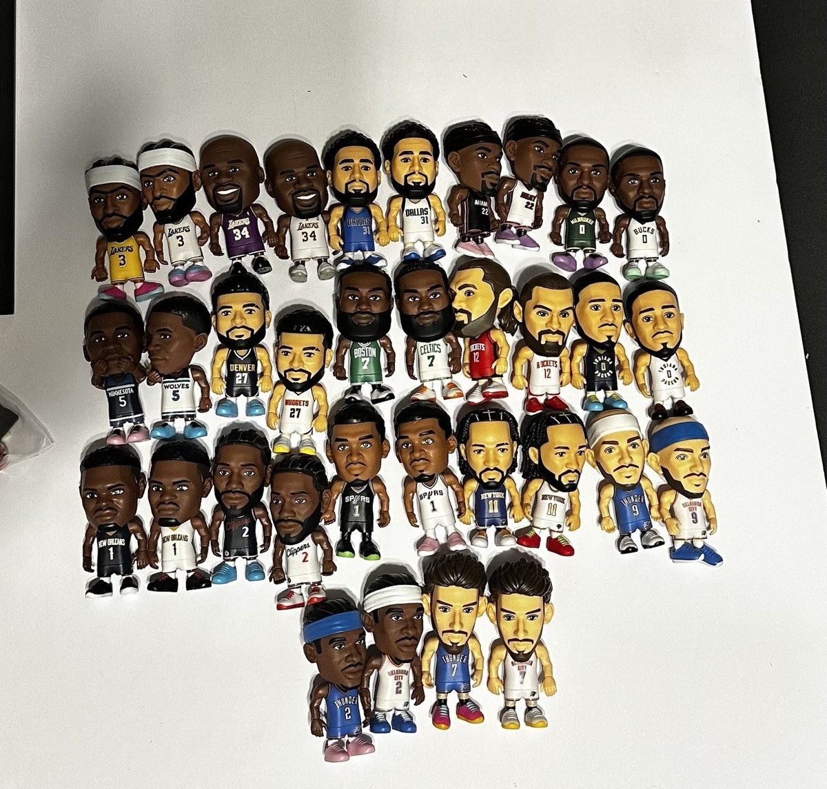 NBA Ballers Series 2 Complete Set ALL Accessories 45 Total Figures