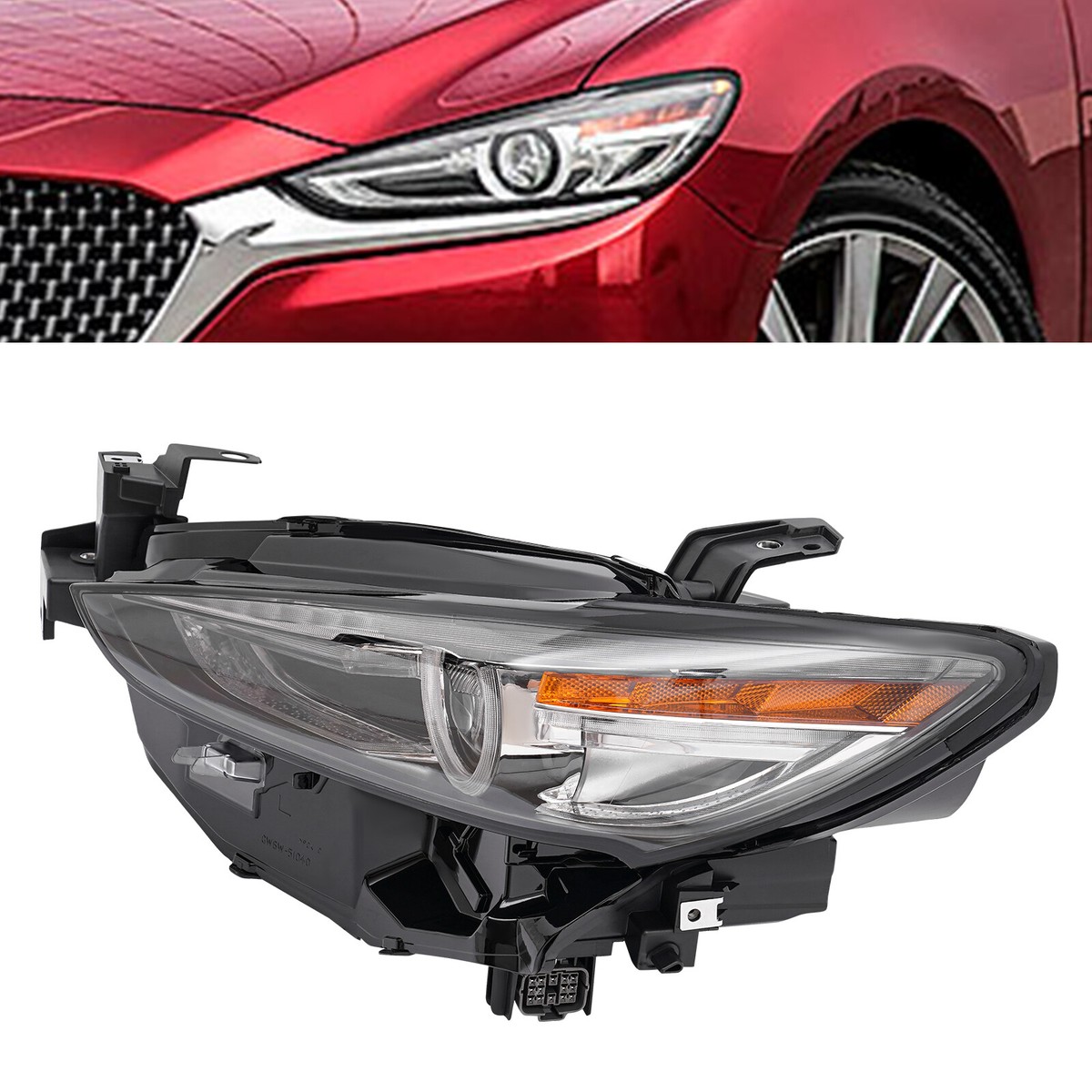 For 2018-2021 Mazda 6 Adaptive Full LED Headlight Headlamp with