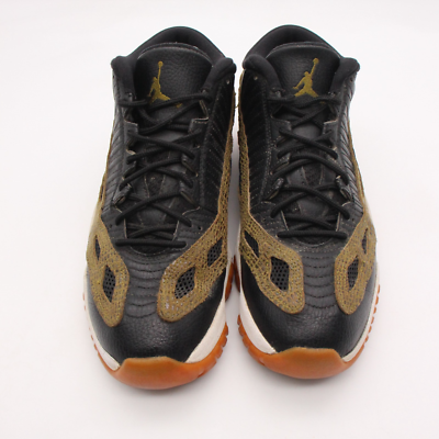 Nike Air Jordan XI 11 Retro Low IE Men's 10 Croc Crocodile Black