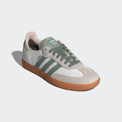 ID0492 adidas Originals Samba OG Silver Green (Women's) | eBay