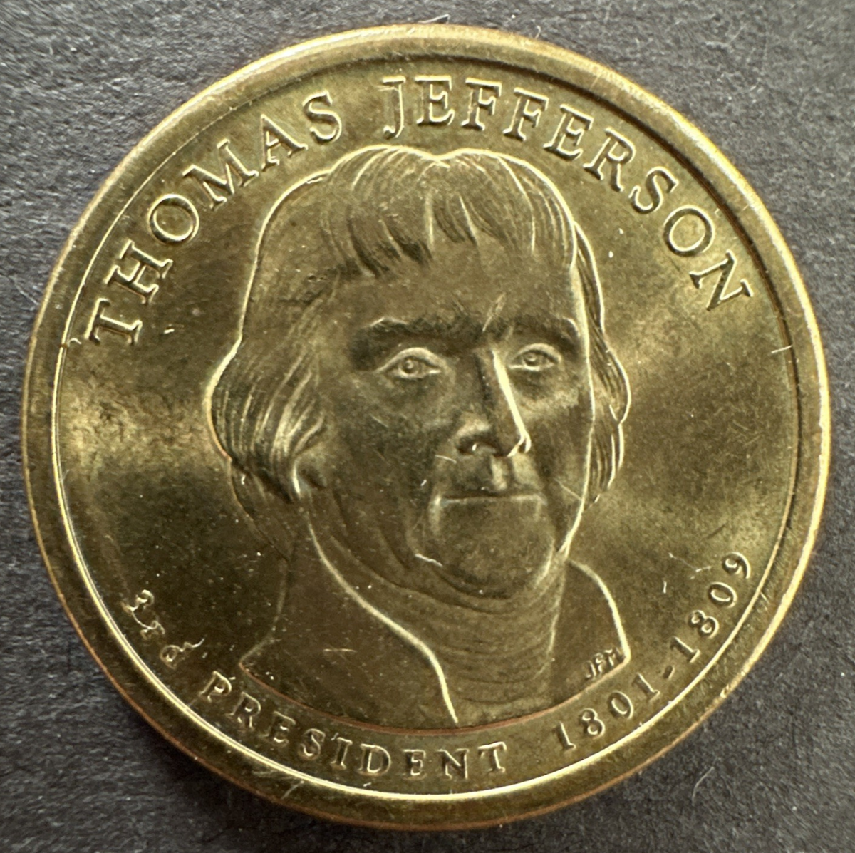 US 2007-D Thomas Jefferson Presidential Dollar $1 | eBay