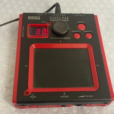KORG mini-KP KAOSS PAD Mini Dynamic Effect Synthesizer used from