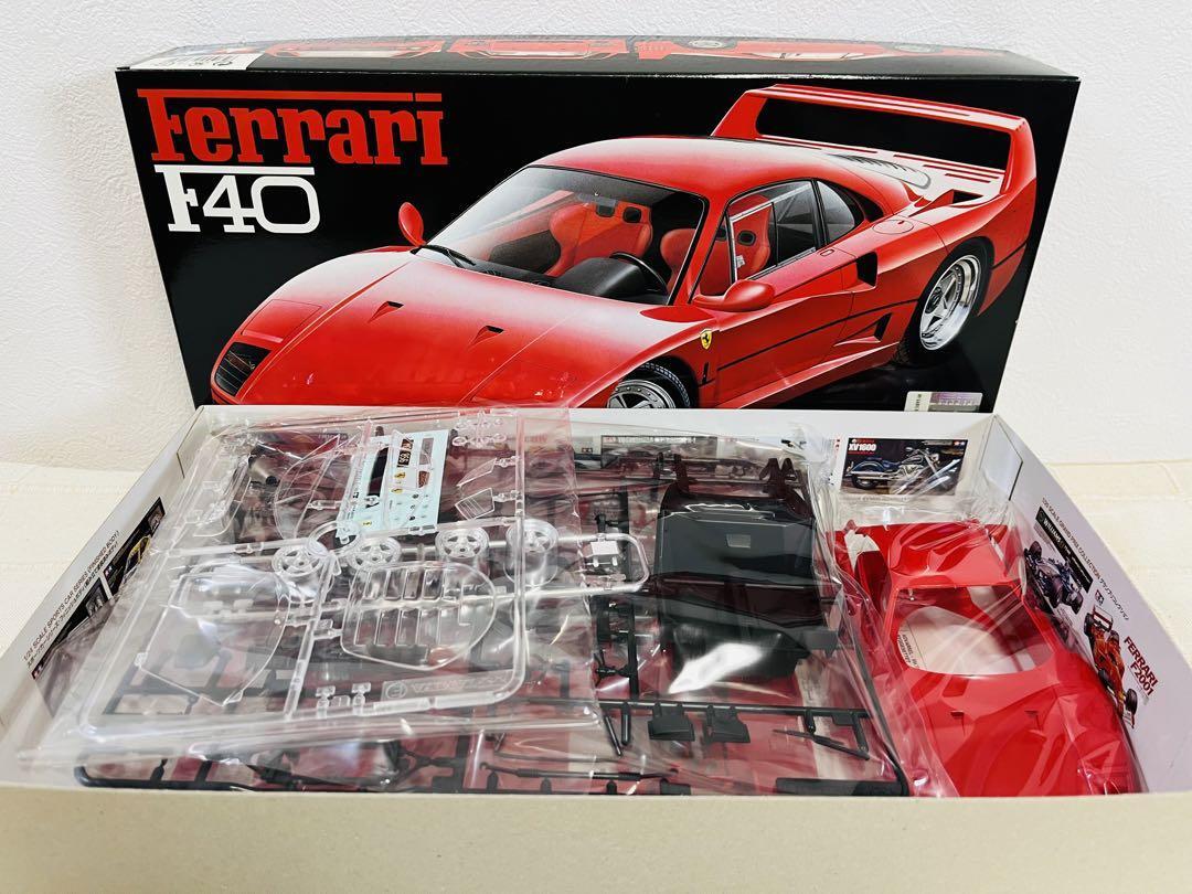 Tamiya Ferrari F40 1/24 Scale Sports Car Model Kit Unassembled | eBay