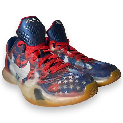 Size 4.5 (GS) - Nike Kobe 10 Low Indepedence Day for sale online