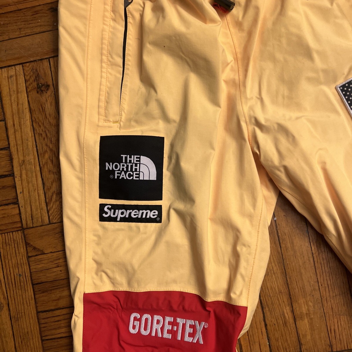 Supreme North Face Gore-Tex Pants - Transatlantic - Yellow - Size