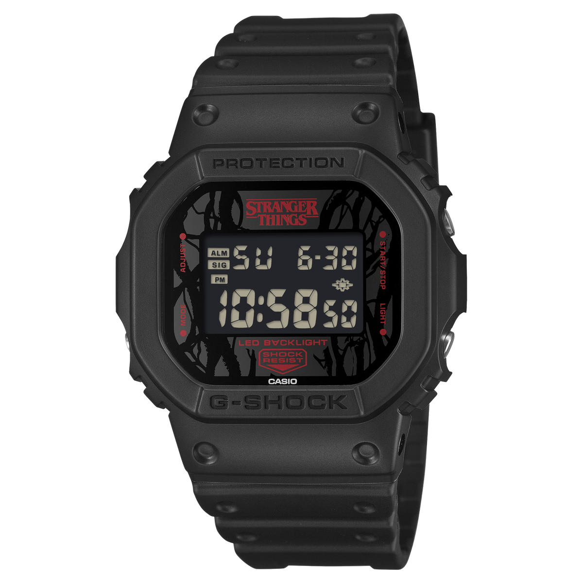 CASIO G-SHOCK DW-5600STT-1JR Stranger Things Collab Netflix 2025
