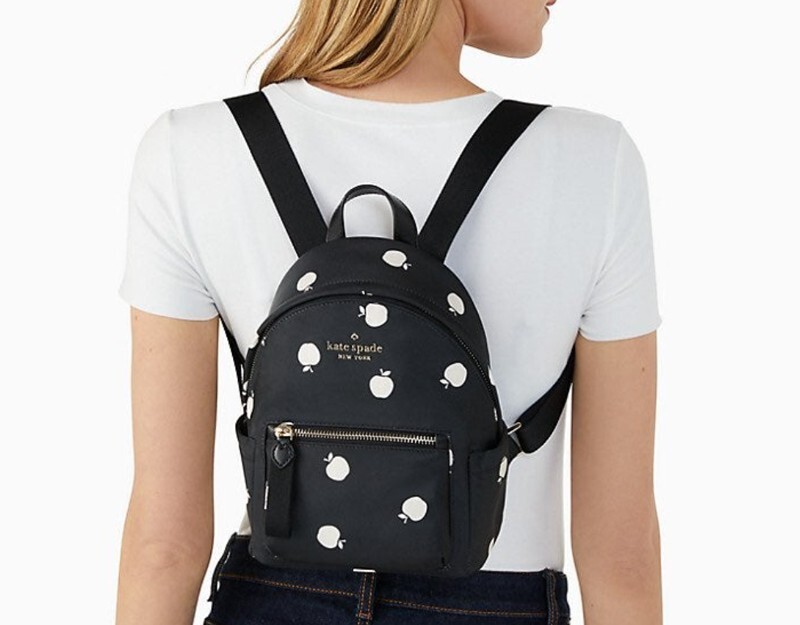 Kate Spade Chelsea The Little Better Orch Mini Nylon Backpack