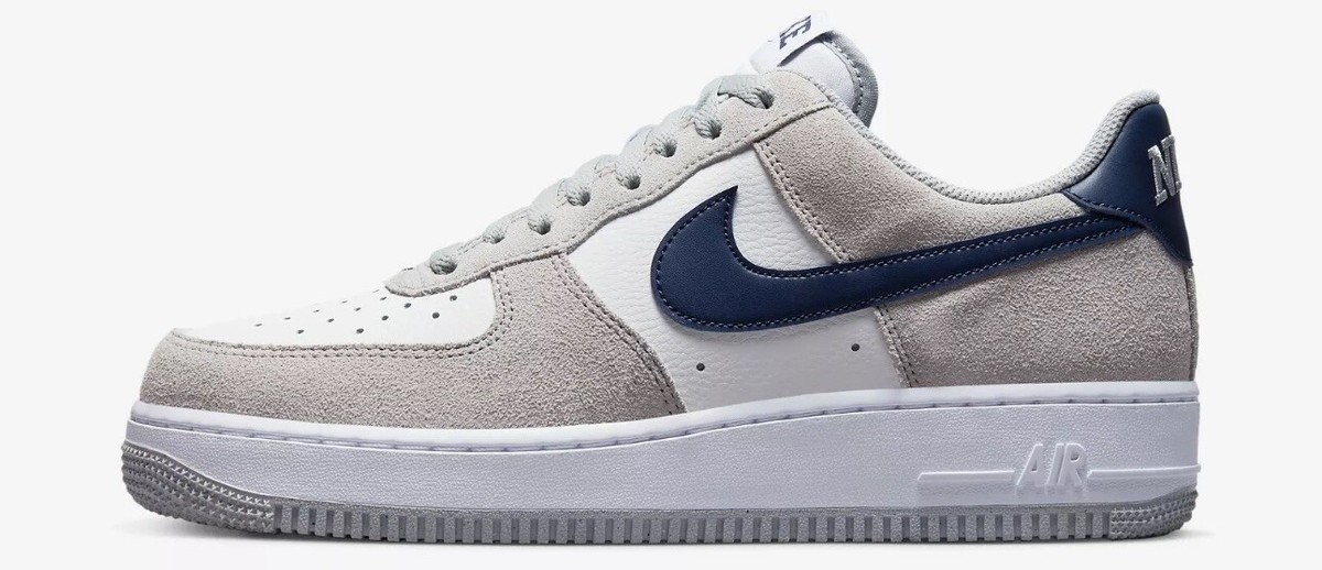 Nike Air Force 1 AF1 Low 07 Georgetown Smoke Grey White Midnight
