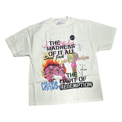 Travis Scott Utopia X St Michael 3A Tee XL | eBay