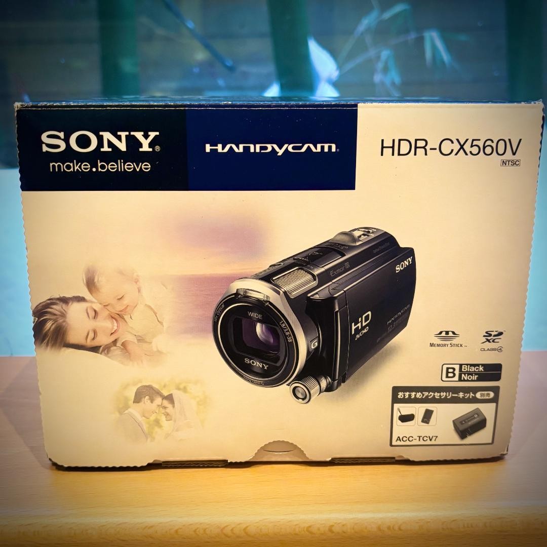 ソニー 極上品◇Sonyソニー デジタルHDビデオ HDR-CX560V◇元箱/3571