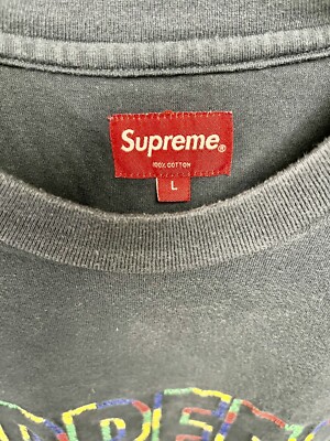 Supreme International L⁄S Tee Black Size L SS19 Supreme