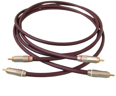 Sony LC-OFC Class 1 RCA Cable 1.5m / 59 inches 2 LR Cables RK