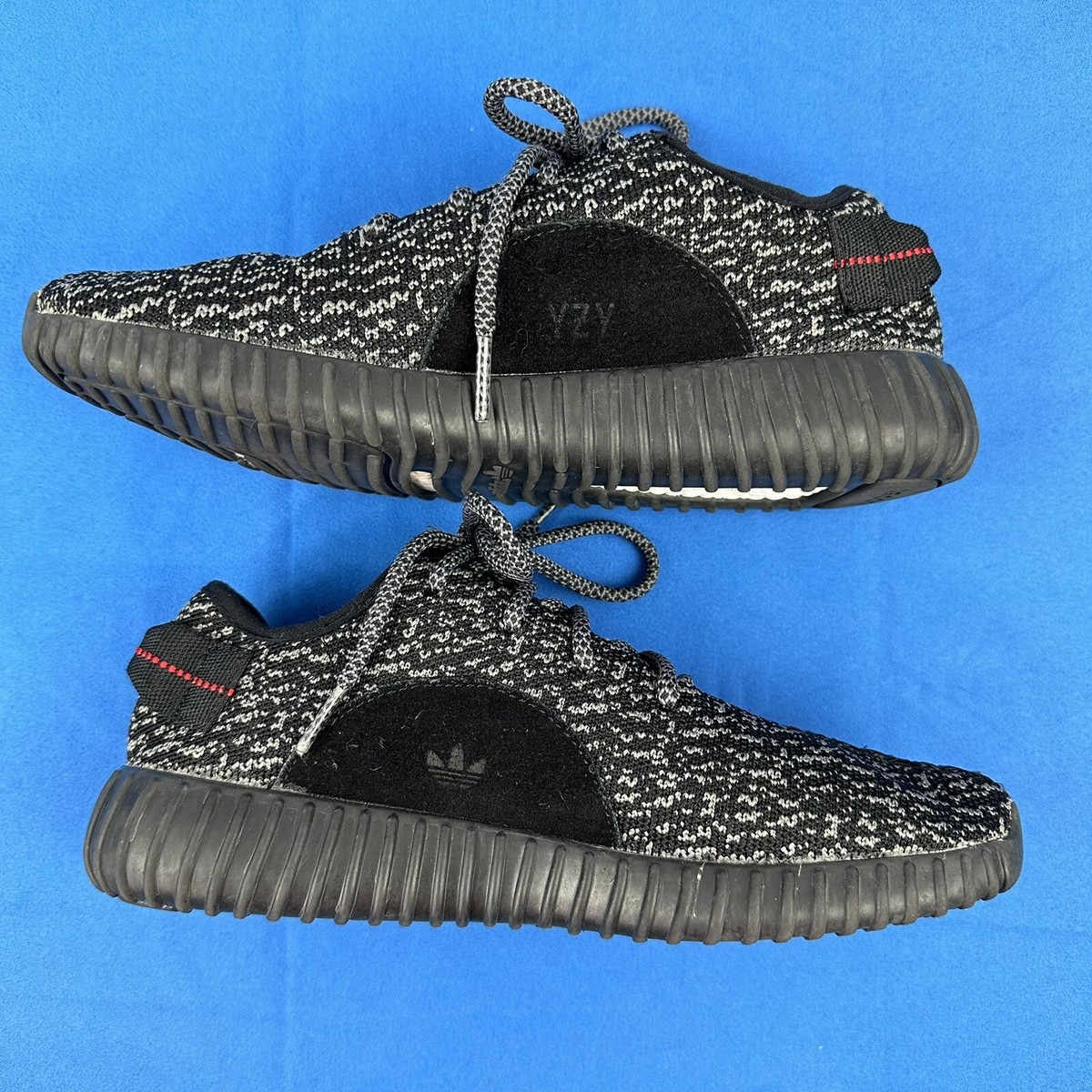 Adidas Yeezy BOOST 350 Pirate Black 2015 Size 7.5 US PREOWNED No