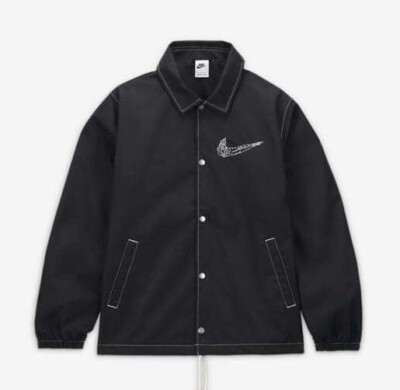 Nike Dia De Muertos Coach Men's Jacket 2colors Black Beige S-XXL