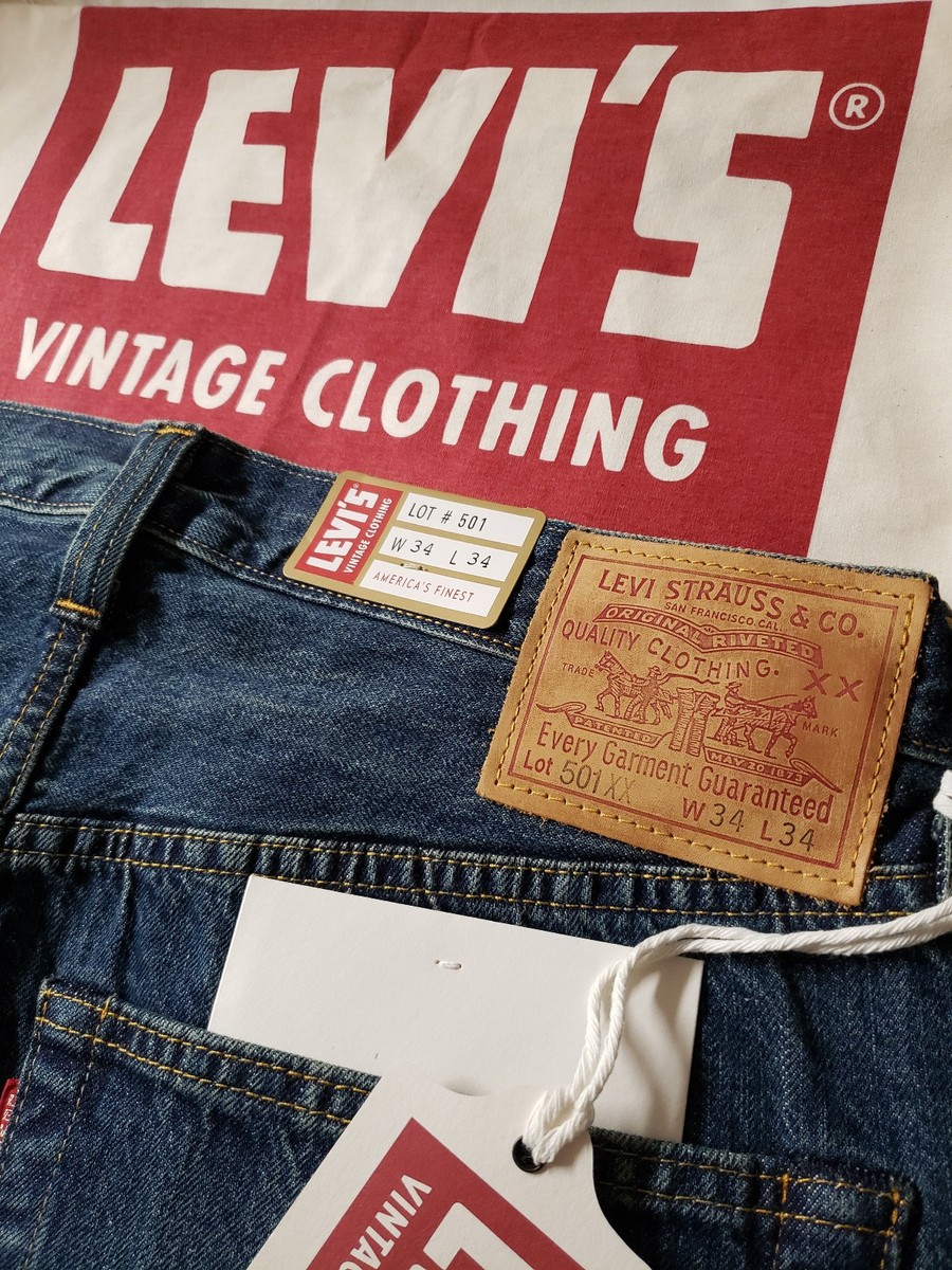 LEVI'S 1947 ® 501 xx LVC Vintage Clothing JAPANESE Red Selvedge
