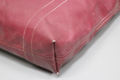 FREITAG F74 BOB Vintage White/Burgundy Used Pvc Crossbody Tote bag