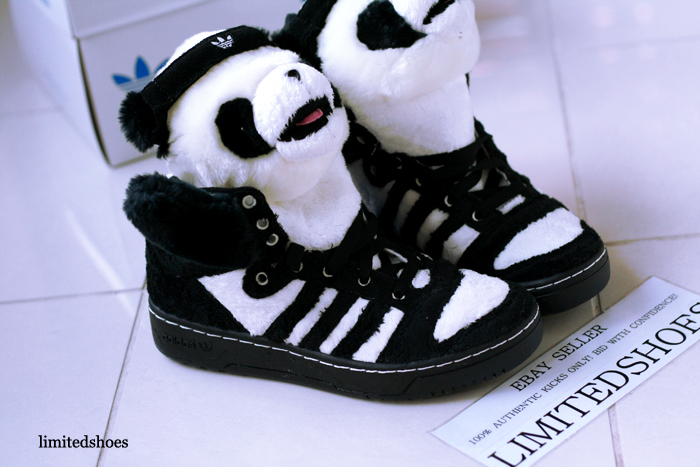 ADIDAS ORIGINAL JEREMY SCOTT JS PANDA BEAR U42612 poodle teddy
