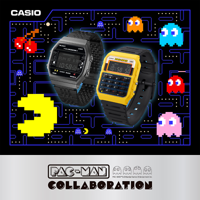 CASIO CLASSIC ABL-100WEPC-1B PAC-MAN Collaboration Bluetooth