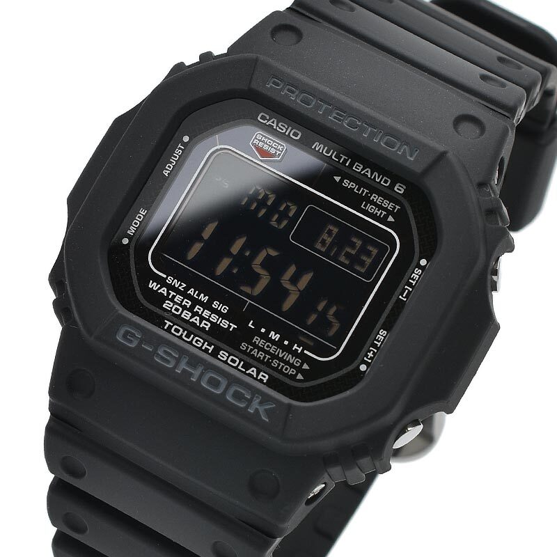 CASIO G-SHOCK GW-M5610U-1BJF Radio Solar Digital Watch All Black