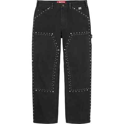 Supreme x B.B. Simon Studded Double Knee Painter Pant 3colors FW24