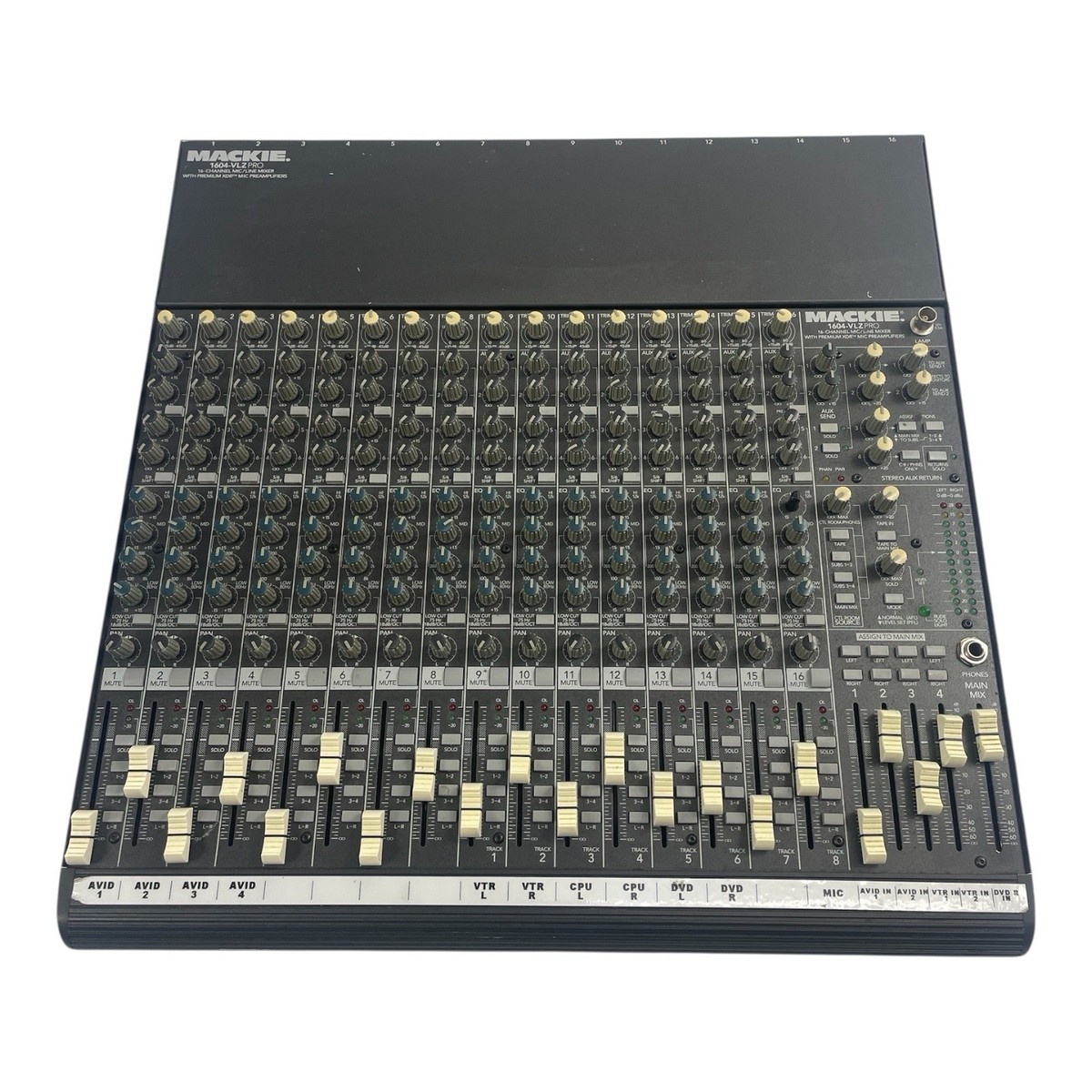 Mackie 1604-VLZ PRO 16 Channel Mic Line Mixer | eBay