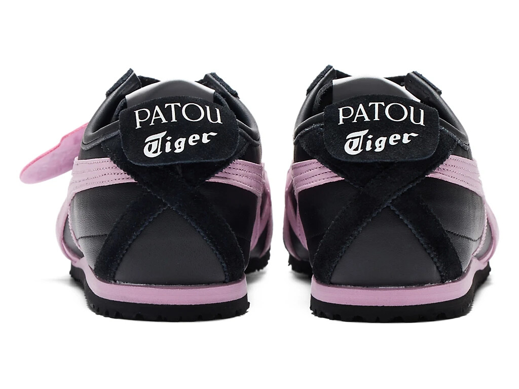 PSL PATOU x Onitsuka Tiger MEXICO 66 Black/Pink 1183C380 NEW Japan
