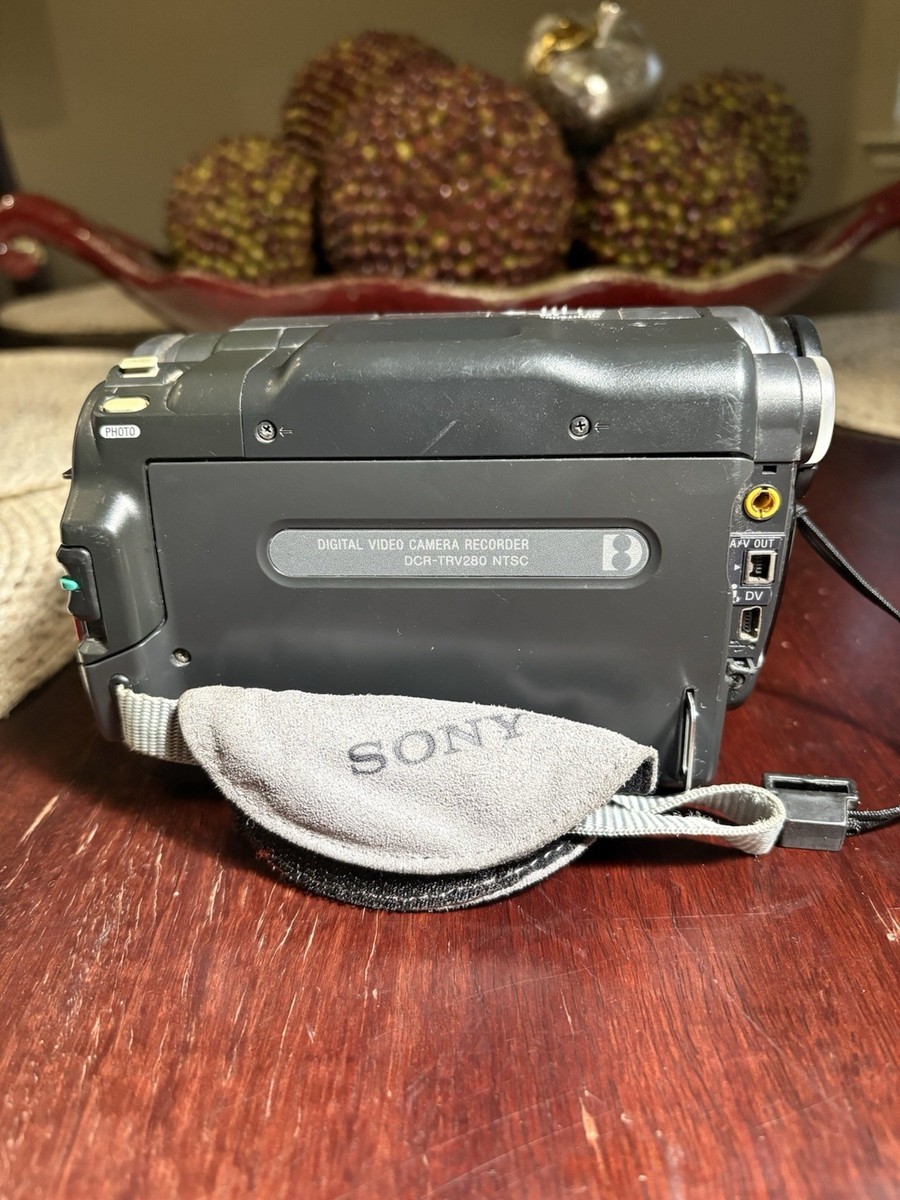 Buy Sony Handycam DCR-TRV280 Digital-8 Camcorder online | eBay