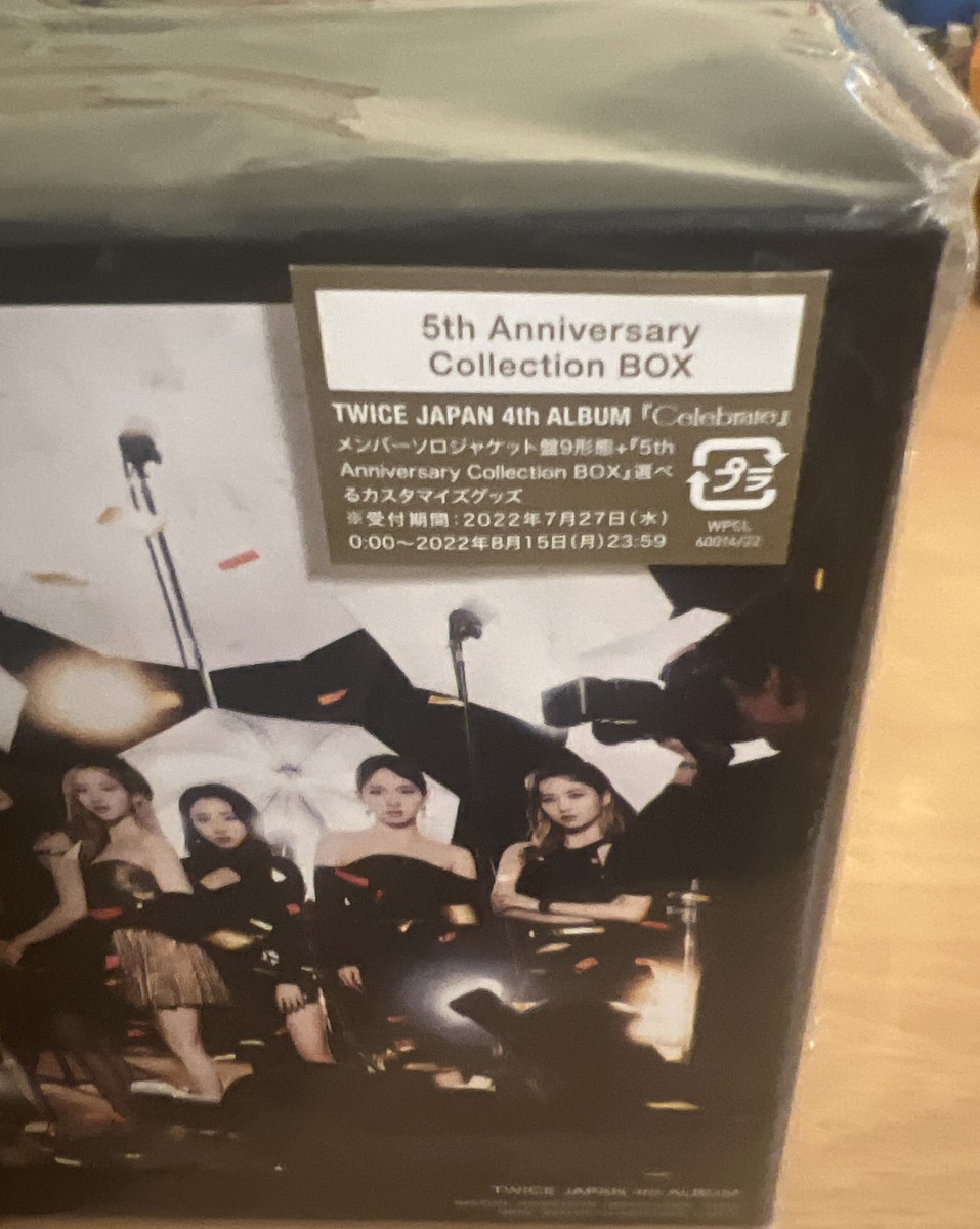TWICE Celebrate 5th Anniversary BOX | eBay
