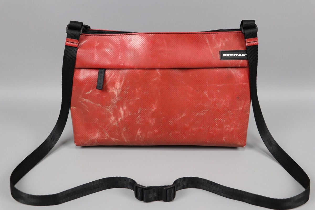 FREITAG F553 Lou Red Used Pvc Messenger/Shoulder Bag Size Small | eBay