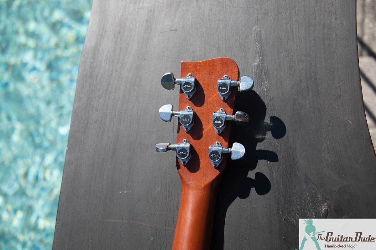 1970s Takamine Elite TW-30G Doc Watson Square Shoulder Made in