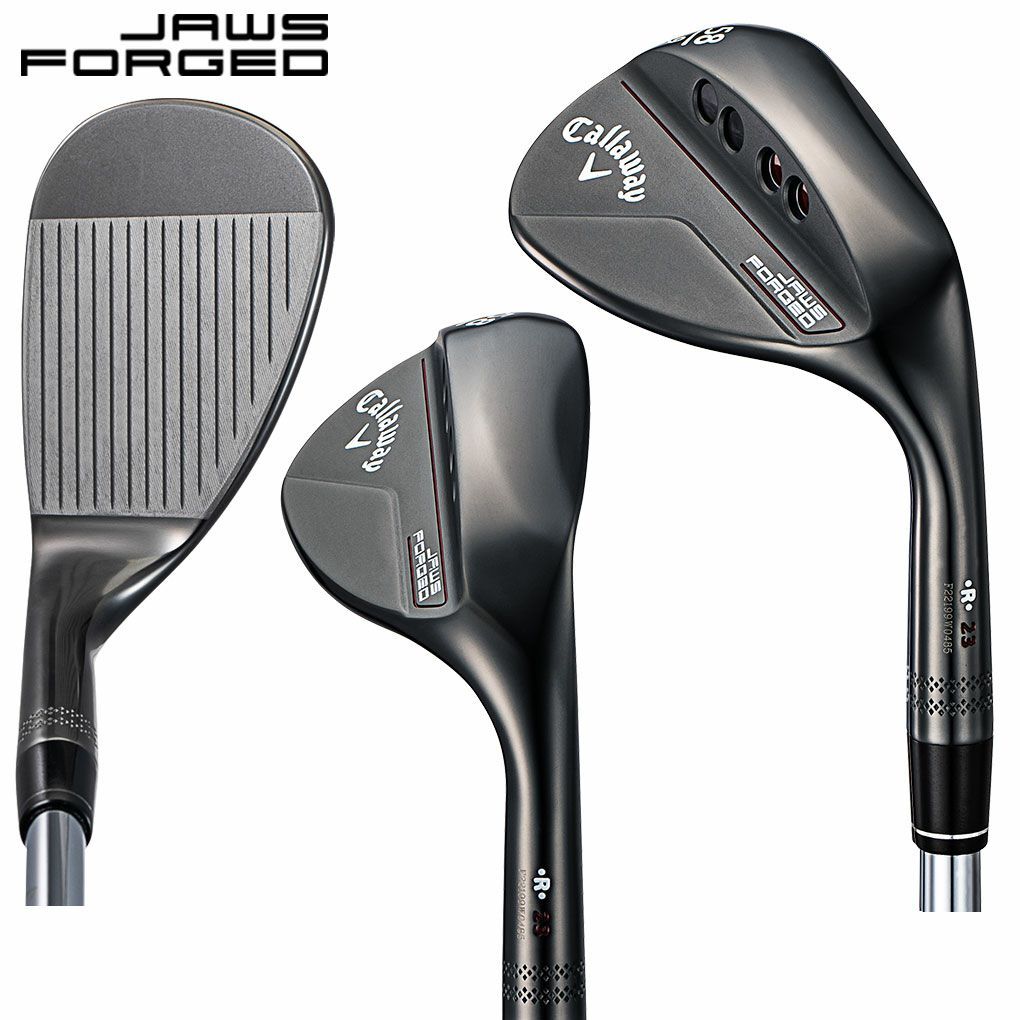 NEW Callaway JAWS FORGED Charcoal Black Chrome Wedges with Dynamic