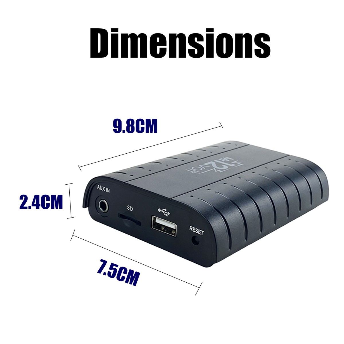 MOST Bluetooth Kit Handsfree USB AUX MICROSD A2DP Adapter Fits