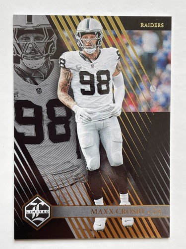 no 98. Maxx Crosby LV Raiders Limited Jersey-Black | eBay