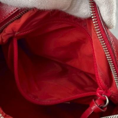 Miu Miu Archive Mini Hand Bag Boston Bag Leather Red 90s Used | eBay