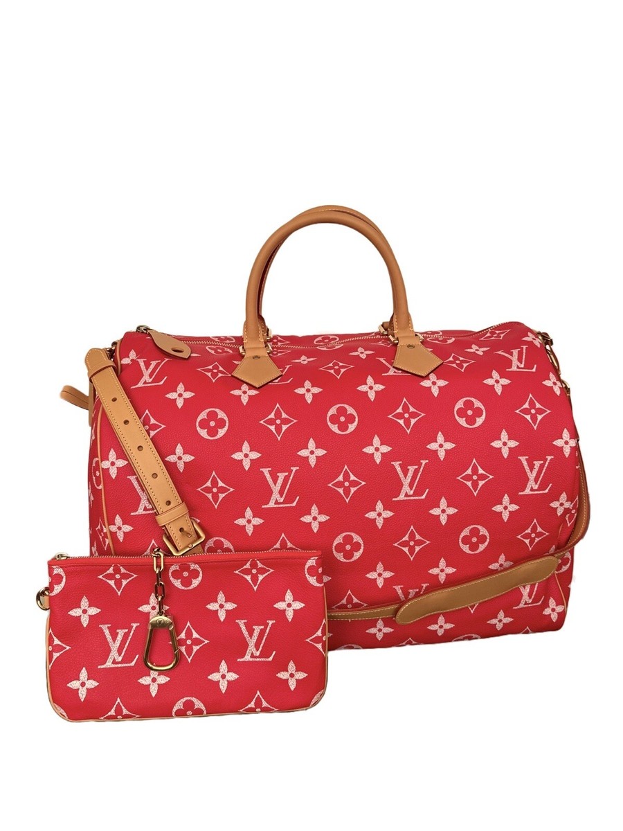 Louis Vuitton x Pharrell Williams Speedy P9 Bandoulière 50 Red