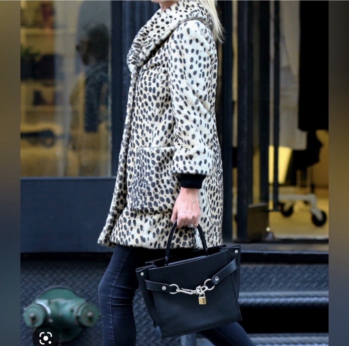 Alexander Wang Large Attica Bag Black On Black Crossbody Rhodium