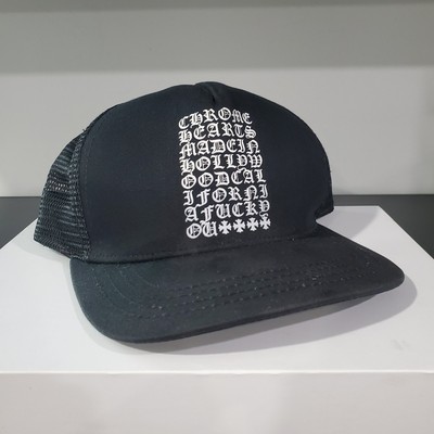 Chrome Hearts Vertical Logo/Tracker Cap/Cross Ball/Mesh Cap