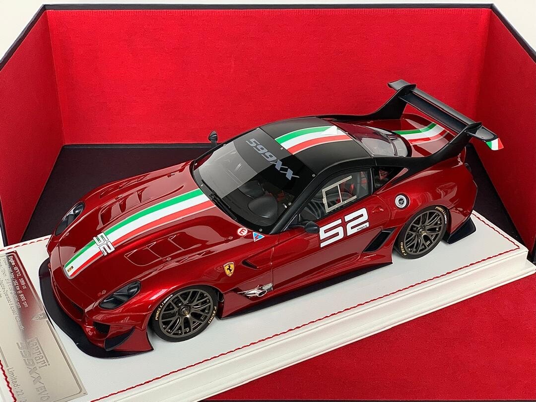 Ferrari 599XX EVO (Candy Red/ Italy Stripe 52) [Davis & Giovanni