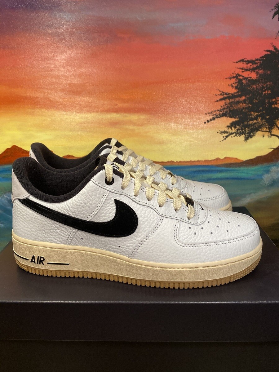 Nike Air Force 1 '07 Command Force - White Black {DR0148-101} WMNS