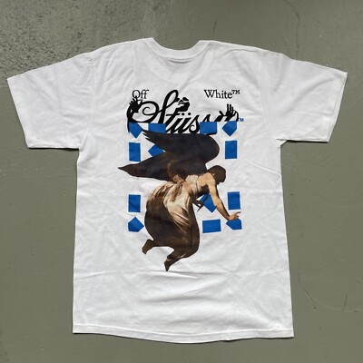 Stussy X Virgil Abloh Off-White T-Shirt Skate Surf NWOT Medium | eBay